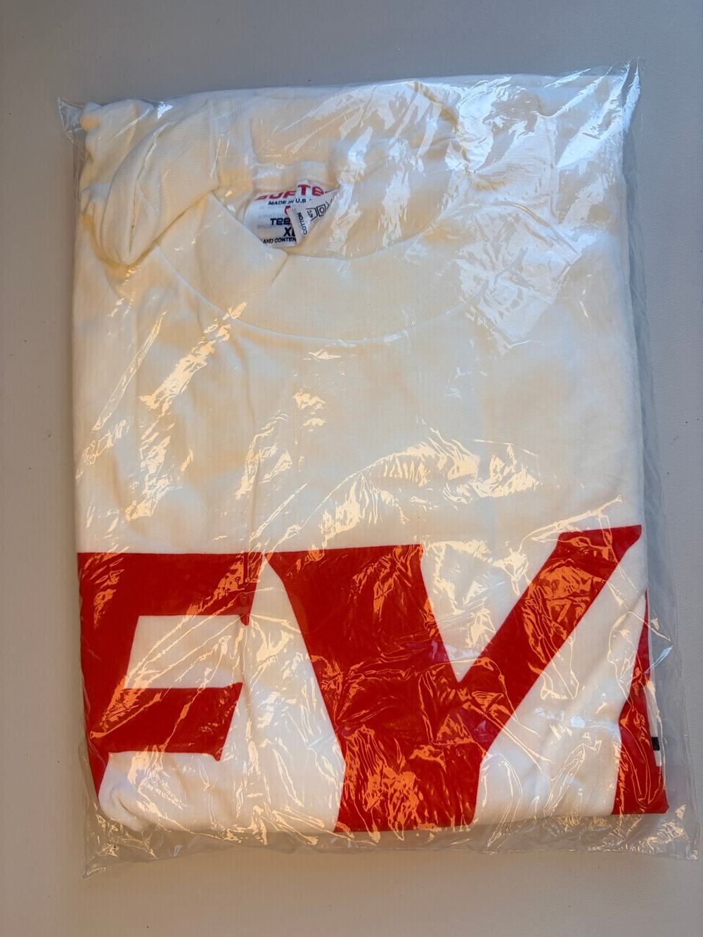 Vintage 1994 Murphy Brown FYI Warner Bros Promo T-Shirt White XL Deadstock NEW
